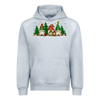 Heather Grey Christmas gnomes Urban Hoodie - Jasminsmagicworld