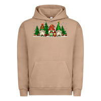 Pigment Burro Christmas gnomes Urban Hoodie - Jasminsmagicworld