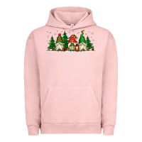 Pigment Salmon Christmas gnomes Urban Hoodie - Jasminsmagicworld