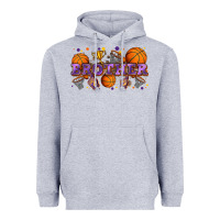 Heather Grey brother basketball Heavyweight Hoodie - Zillion Design Studio
