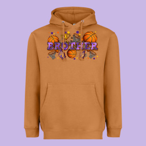 Brother Basketball Heavyweight Hoodie Designed By Zillion Design Studio