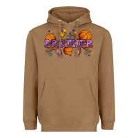 Toasted Coconut brother basketball Heavyweight Hoodie - Zillion Design Studio