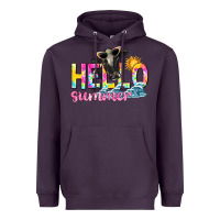 Plum hello summer Heavyweight Hoodie - texasbilliewilder