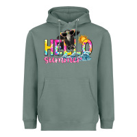 Sage hello summer Heavyweight Hoodie - texasbilliewilder