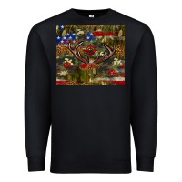 Black Hunting leopard USA flag tumbler 4th of july Premium Sweatshirt - Neo Western