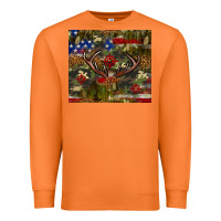 Carrot Hunting leopard USA flag tumbler 4th of july Premium Sweatshirt - Neo Western