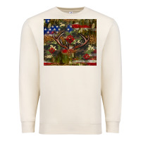 Sandshell Hunting leopard USA flag tumbler 4th of july Premium Sweatshirt - Neo Western