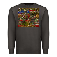 Smoke Hunting leopard USA flag tumbler 4th of july Premium Sweatshirt - Neo Western