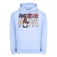 Pigment Grape Ice american papa with gnome Urban Hoodie - NancyCooperArtShop