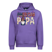 Tulip american papa with gnome Urban Hoodie - NancyCooperArtShop