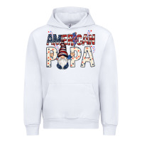 White american papa with gnome Urban Hoodie - NancyCooperArtShop