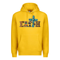 Lemon western gemstone cross faith Premium Hoodie - Artiststas