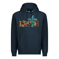 Navy western gemstone cross faith Premium Hoodie - Artiststas