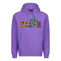 Purple western gemstone cross faith Premium Hoodie - Artiststas