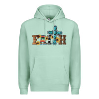 Seafoam western gemstone cross faith Premium Hoodie - Artiststas