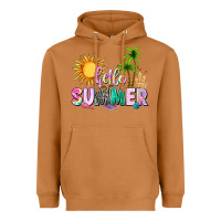 Meerkat hello summer with sun Heavyweight Hoodie - texasbilliewilder