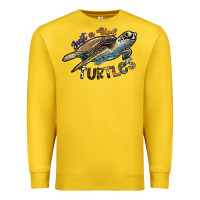 Lemon just a girl who loves turtles Premium Sweatshirt - SublimationCraftShop