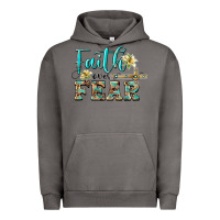Pigment Tornado faith over fear with cross Urban Hoodie - BarkalooDesign