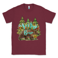 Burgundy mama bear trees Classic Tee - BarkalooDesign