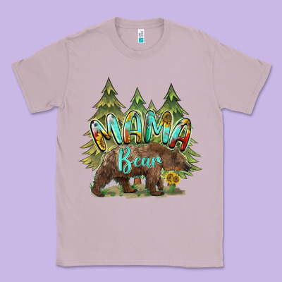 Mama Bear Trees Classic Tee Designed By Barkaloodesign
