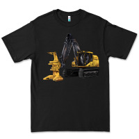 Black Feller Buncher Premium Tee - LillyAllenDesigns