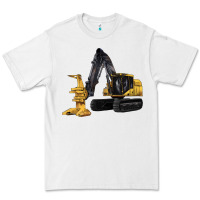 White Feller Buncher Premium Tee - LillyAllenDesigns