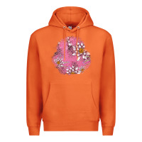Carrot lotus patches Premium Hoodie - AdoDesignShop