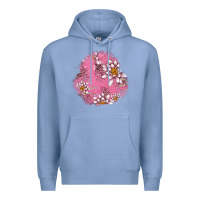 Colony Blue lotus patches Premium Hoodie - AdoDesignShop