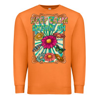 Carrot keep calm dream on Premium Sweatshirt - CowhideDigitalArt