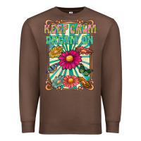 Chestnut keep calm dream on Premium Sweatshirt - CowhideDigitalArt