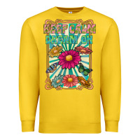 Lemon keep calm dream on Premium Sweatshirt - CowhideDigitalArt