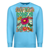 Ocean Blue keep calm dream on Premium Sweatshirt - CowhideDigitalArt