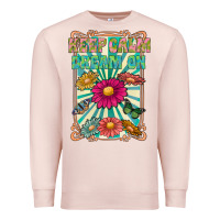Pale Pink keep calm dream on Premium Sweatshirt - CowhideDigitalArt