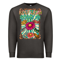 Smoke keep calm dream on Premium Sweatshirt - CowhideDigitalArt