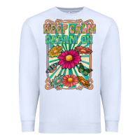 White keep calm dream on Premium Sweatshirt - CowhideDigitalArt