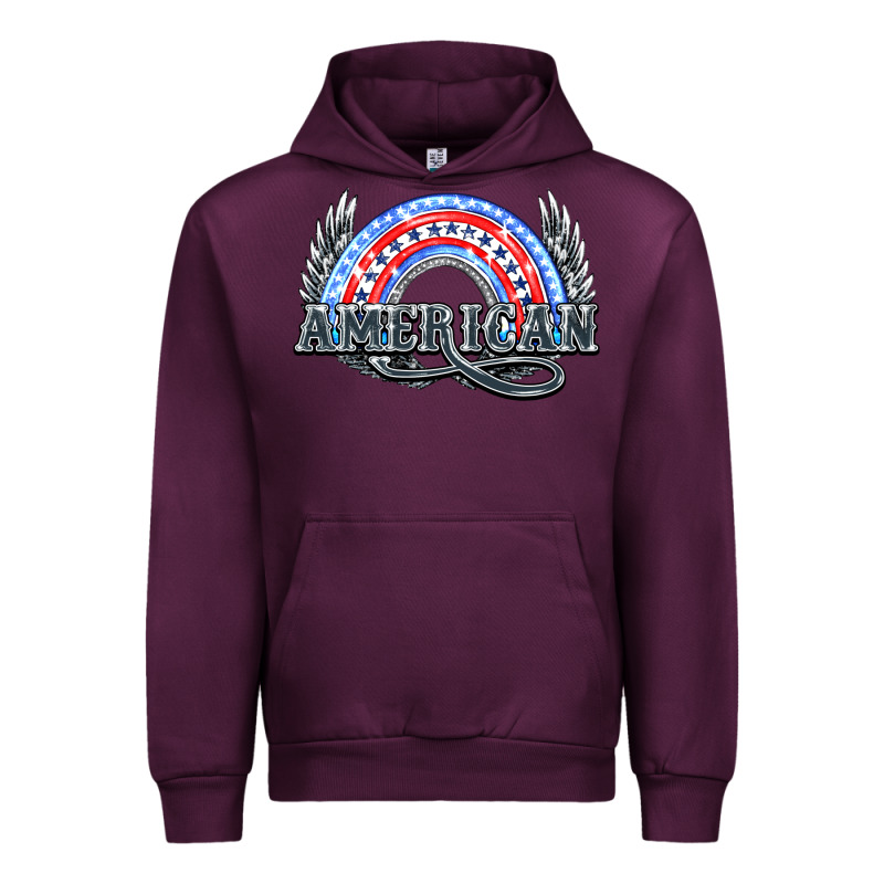 American Rainbow Urban Hoodie by NancyCooperArtShop | Teevron