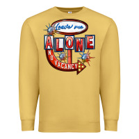 Antique Gold leave me alone anti valentines day Premium Sweatshirt - FaDigitalArtStudio