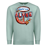Seafoam leave me alone anti valentines day Premium Sweatshirt - FaDigitalArtStudio