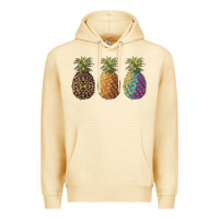 Pina Colada pineapples leopard tie dye summer Premium Hoodie - Artiststas