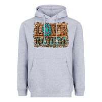 Heather Grey love rodeo gemstone Heavyweight Hoodie - RanaPortraitStore