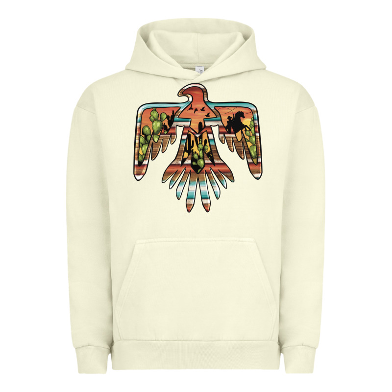 Desert Thunderbird Urban Hoodie by BarkalooDesign | Teevron