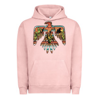 Pigment Salmon desert thunderbird Urban Hoodie - BarkalooDesign