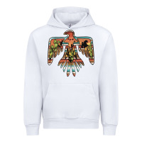 White desert thunderbird Urban Hoodie - BarkalooDesign
