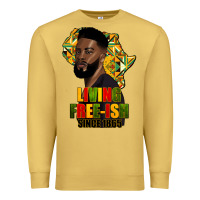 Antique Gold juneteenth living freeish since 1865 Premium Sweatshirt - HRA Design Shop