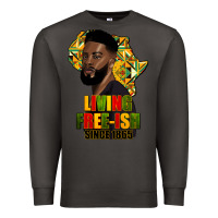 Smoke juneteenth living freeish since 1865 Premium Sweatshirt - HRA Design Shop