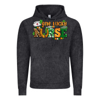 Vintage Black one lucky nurse Vintage Hoodie - AdoDesignShop