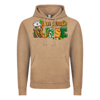 Vintage Coffee one lucky nurse Vintage Hoodie - AdoDesignShop