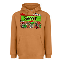 Meerkat soccer sister with leopard Heavyweight Hoodie - Zillion Design Studio