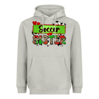 Moon Dust soccer sister with leopard Heavyweight Hoodie - Zillion Design Studio