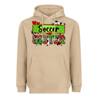 Mushroom soccer sister with leopard Heavyweight Hoodie - Zillion Design Studio